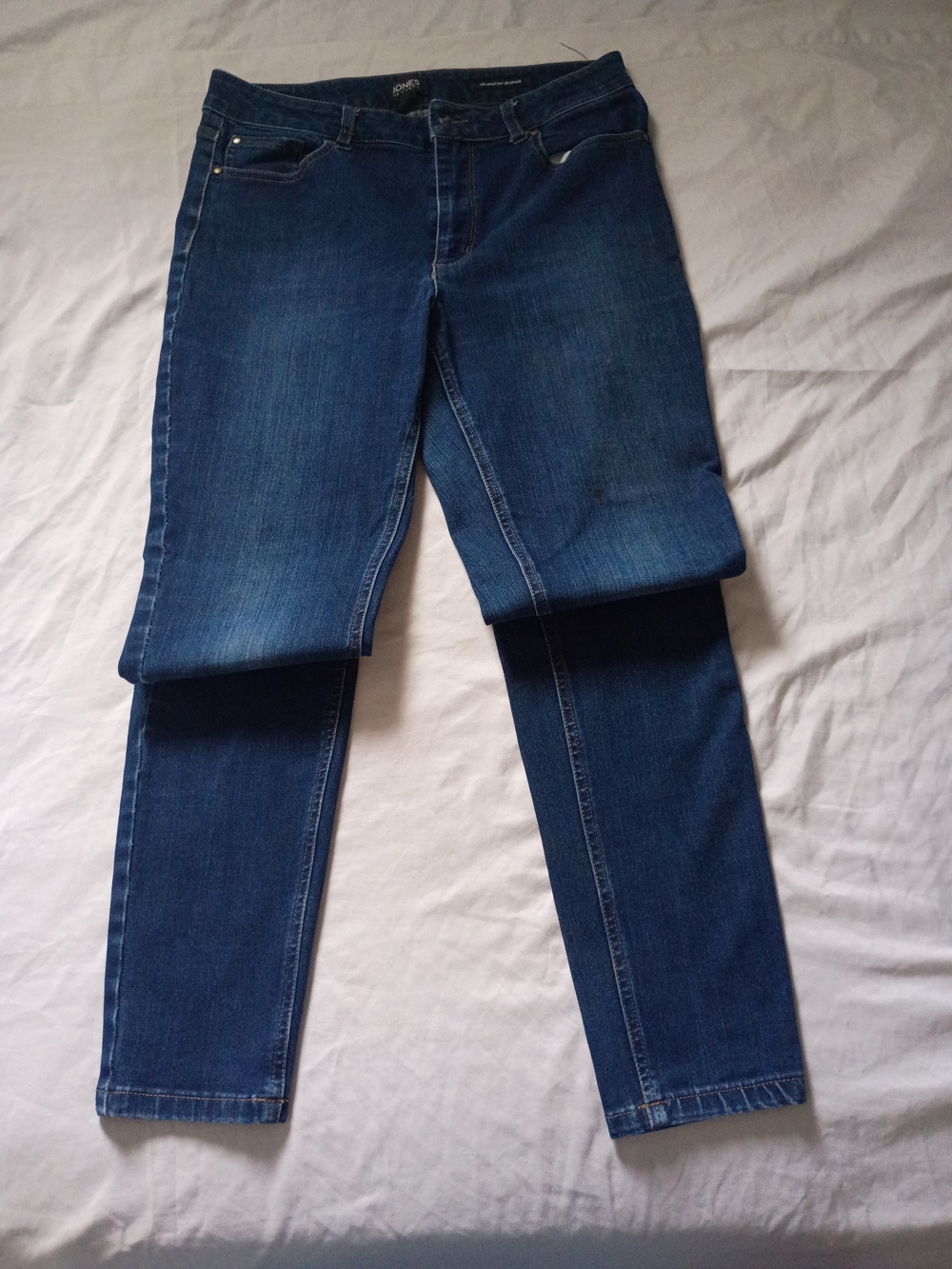 Jones New York Navy Skinny Jeans